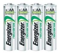 Energizer Piles rechargeables Recharge Power Plus AA – Lot de 4