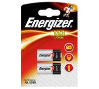 Piles Energizer Pile photo CR123, 2 pièces .