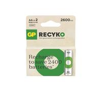 Piles Gp battery - GP270AAHCER21-2TLB2 - Piles R6/AA NI-MH 2 600mAh blister 2pcs.