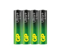 Piles GP ULTRA PLUS - Blister de 4 Piles AAA - Carton FSC