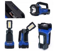 Piles Lampe de Poche 1000 Lm Usb-C 8000 MAH Élevé Durée Atelier Camping IPX4