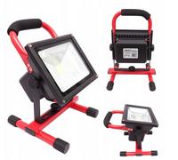 Piles LED Projecteur de Chantier 20W Portable Lampe Travail IP65 2000lm