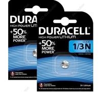 Piles Lithium CR1/3N CR11108 2L76 3V DURACELL