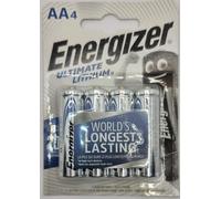 Piles lithium Energizer L91 Ultimate R6 AA x 4