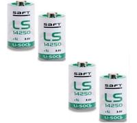 Piles Lithium - Saft - LS14250 - 3.6V - 1250mAH - Non rechargeable