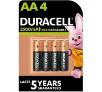 PILES Lot de 4 Piles Rechargeables AA 2500 mAh \u2013 Lot de 4 \u2013 pré-chargées-Rester étoilées remplacent 2400