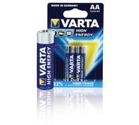 PILES LR06 ALCALINES HIGH ENERGY 1.5V x2 VARTA