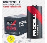 Piles LR14 C MN1400 AM2 Duracell Procell Intense Alcaline 1,5V 8240 mAh 74 mΩ