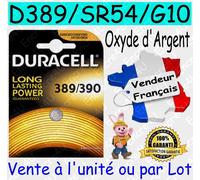 Duracell 389/390 Batterie à usage unique Argent-Oxide (S)