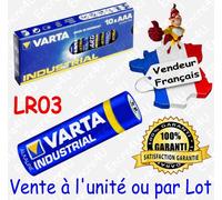 Varta Batterie Industrial LR03 AAA alcaline à usage unique