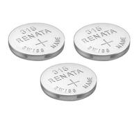 Piles Montre 315 Oxyde Argent 1,5V SR716SW x 3[524]
