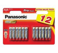 Panasonic PACK DE 12 PILES AAA 1,5V LR03