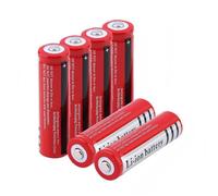 Piles rechargeable 6pcs 18650 5800mah - Gossfen - lithium-ion haute qualité facile à utiliser longue durée pour jouets/télécommand