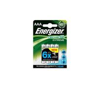 Piles rechargeables 4 x AAA Extreme