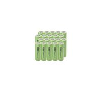 Piles Rechargeables - Green Cell - 20GC18650NMC29 - 2900 mAh - Multicolore - Lot de 20
