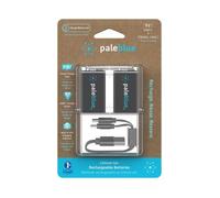 Paleblue Pile rechargeable 6LR61 (9V) Li-Ion 500 9 V 2 pc(s)