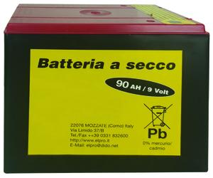 PILES SECHES 130AH 9V P/ELECTR 44219