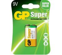 PILES SUPER ALCALINE GP 1604A-5U1 / 6LF22 / Blister de 1 pile