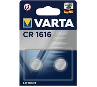 PILES Varta Pack de 2 Piles Électroniques Lithium CR1616280
