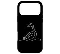 Pilet du Nord Dessin Line Art Canard Coque pour iPhone 17 Pro Max