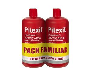 PILEXIL - Shampooing anti-chute Pack de 2 x 900 ml, traitement à usage fréquent, freine la perte de cheveux, normalise votre cycle, grande efficacité, pour hommes et femmes