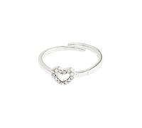 Pilgrim Bague 'Lulu' argent / transparent, Taille 50-60