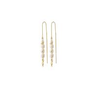 Pilgrim Boucles d'oreilles 'BERTHE' or / blanc perle, Taille One Size