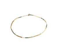 Pilgrim Bijoux de pied 'Alison' beige / or / vert / blanc, Taille One Size