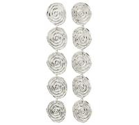 Pilgrim Boucles d'oreilles 'Air' argent, Taille One Size