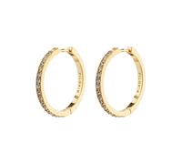 Pilgrim Boucles d'oreilles 'Ebna' or / transparent, Taille One Size