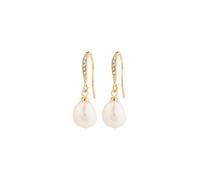 Pilgrim Boucles d'oreilles 'Jasmin' or / blanc / blanc perle, Taille One Size