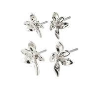 Pilgrim Boucles d'oreilles 'Riko' argent, Taille One Size