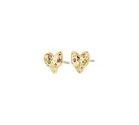 Pilgrim Boucles d'oreilles 'Ryan' or / vert clair / rose ancienne, Taille One Size