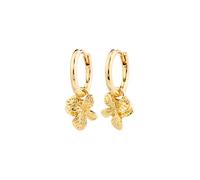 Pilgrim CHARMAINE Hoop Boucles d'oreilles Acier inoxydable plaqué or 692512043 - Femme - Acier inoxydable