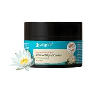 PILGRIM Crème de nuit anti-âge au rétinol coréen (50 g) avec acide hyaluronique et vitamine C | Découvrez une peau jeune, sans rides et radieuse | Crème anti-âge pour peaux grasses et sèches | Pour