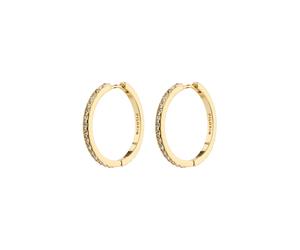 Pilgrim EBNA Boucles d'oreilles Laiton plaqué or 672312063 - Femme - Laiton