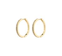 Pilgrim EBNA Boucles d'oreilles Laiton plaqué or 672312063 - Femme - Quartz - Laiton