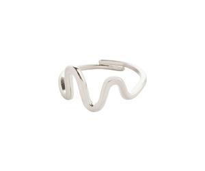Pilgrim LULU wavy stack Bagues Laiton 632536004 - Femme - Laiton
