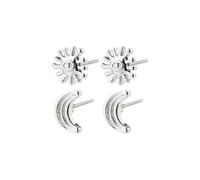 Pilgrim Misha Boucles d'oreilles Zink 612636003 - Femme - Argent 925