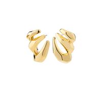 Pilgrim PRESENCE Boucles d'oreilles Laiton plaqué or 102632003 - Femme - Laiton