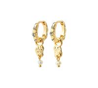 Pilgrim Sloan Boucles d'oreilles Laiton plaqué or 662632003 - Femme - Laiton