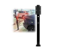 Pilier de Charge Levier de Charge Colonne de Charge et Support de Socle de Chargeur EV Robuste ,pour Une Utilisation en extérieur, Base Robuste avec résistance à la Corrosion(1.5m)
