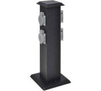 Pilier de prise de jardin noir Noir G