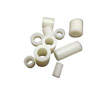 Pilier rond en plastique et Nylon M3 M4 M5, 100 pièces, entretoise de carte PCB, Non fileté, rondelle creuse creuse en ABS blanc(15mm (100pcs),M3 (OD 7mm))