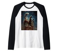 Piliers de gaz et de poussière dans Stellar Nursery Astronomy Art Manche Raglan