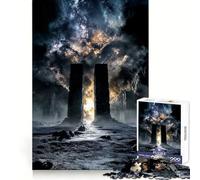 Piliers de la Création Puzzle de 1000 pièces pour Adolescents Jeu de logique et d'adresse Détente mentale Cadeau de Noël précis (50x75cm)