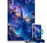 Piliers de la Création - Puzzle Majesté Céleste 1000 Pièces pour Adolescents, Jeu de Logique et de Train, Décoration Murale Légère et Découpe Lisse (50x75cm)