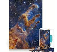 Piliers de la Création Puzzle Webb 1000 Pièces pour Adultes Jeu Cognitif et Amusant à Assembler Collection d'Images (50x75cm)