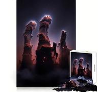 Piliers de poussière Cosmique Puzzle de 1000 pièces pour Adultes Jeu de mémoire et de Relaxation Idée Cadeau de Noël (38x26cm)