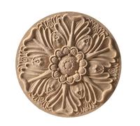 Piliers en bois gaufré, sculptés, en forme de poteau d'angle, applique pour cadre de porte, meuble mural, non peint, décoration intérieure, Y3,10